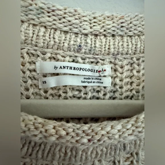 Anthropologie Speckled Knit Sweater - Picture 2 of 9